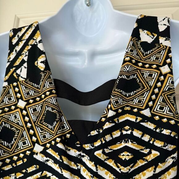 BCBGMAXAZRIA Golden Combo Tank Dress - Picture 7 of 10